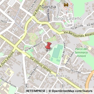 Mappa Via Antonio Baiamonti, 22, 34170 Gorizia, Gorizia (Friuli-Venezia Giulia)