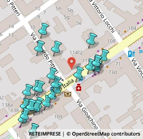 Mappa Corso Italia, 34170 Gorizia GO, Italia (0.06207)