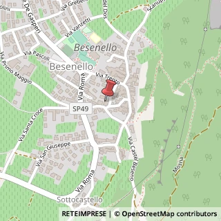 Mappa Via Calliano, 16, 38060 Besenello, Trento (Trentino-Alto Adige)