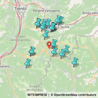 Mappa Via Trieste Fraz. Chiesa, 38046 Lavarone TN, Italia (6.64526)