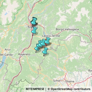 Mappa Via Trieste Fraz. Chiesa, 38046 Lavarone TN, Italia (10.48727)