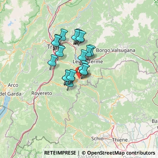 Mappa Via Trieste Fraz. Chiesa, 38046 Lavarone TN, Italia (10.017)