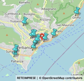 Mappa Via Fabio Filzi, 28921 Pallanza VB, Italia (1.60364)