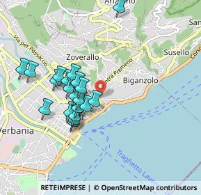 Mappa Via Fabio Filzi, 28921 Pallanza VB, Italia (0.8165)