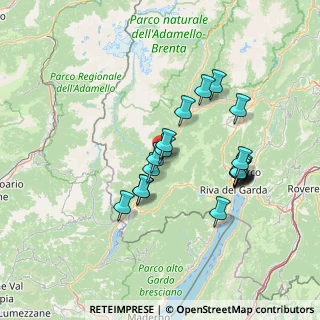 Mappa Via Levido-Colle, 38085 Prezzo TN, Italia (12.9505)