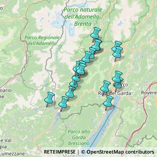 Mappa Via Levido-Colle, 38085 Prezzo TN, Italia (11.25789)