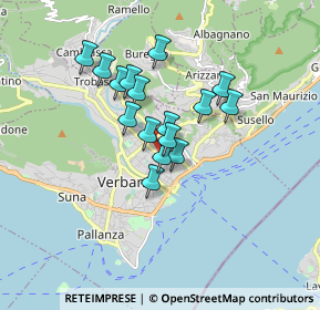 Mappa Via Madonna di Re, 28921 Pallanza VB, Italia (1.24063)