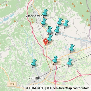 Mappa Via Caduti Nei Lager, 31015 Conegliano TV, Italia (3.68417)