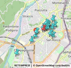 Mappa Via Riccardo Pitteri, 34170 Gorizia GO, Italia (0.70294)