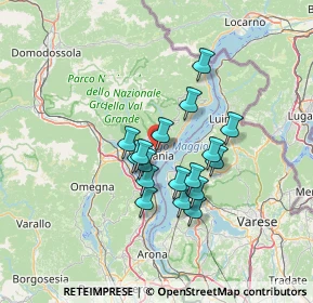 Mappa Via Renzo Boccardi, 28921 Verbania VB, Italia (10.23706)