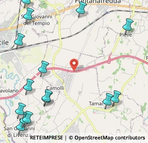 Mappa Conegliano-Pordenone, 33070 Fontanafredda PN, Italia (3.17)
