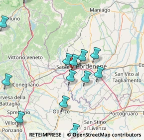 Mappa Conegliano-Pordenone, 33070 Brugnera PN, Italia (17.27923)