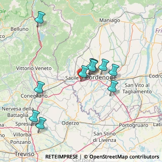 Mappa Conegliano-Pordenone, 33070 Brugnera PN, Italia (13.99818)