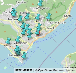 Mappa Via Selasca, 28921 Pallanza VB, Italia (2.0815)