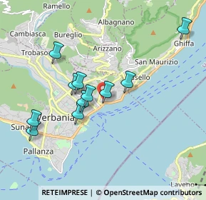 Mappa Via Selasca, 28921 Pallanza VB, Italia (1.67)