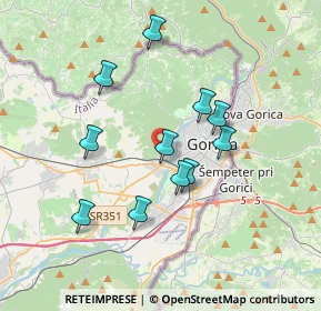Mappa Via Brigata Treviso, 34170 Gorizia GO, Italia (3.13818)