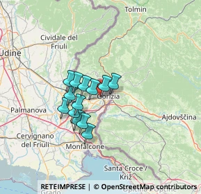 Mappa Via Brigata Treviso, 34170 Gorizia GO, Italia (9.22692)