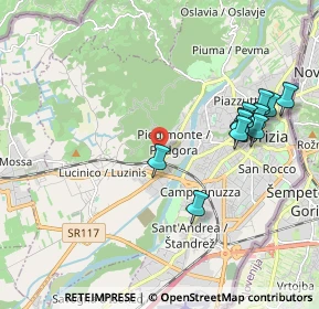 Mappa Via Brigata Treviso, 34170 Gorizia GO, Italia (2.05182)