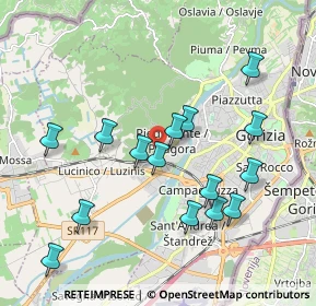 Mappa Via Brigata Treviso, 34170 Gorizia GO, Italia (1.94267)