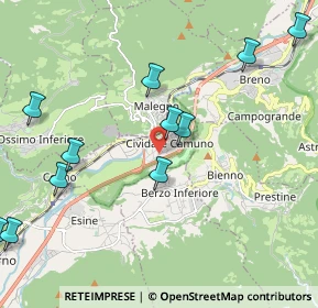 Mappa Via Caduti sul Lavoro, 25040 Cividate Camuno BS, Italia (2.48909)