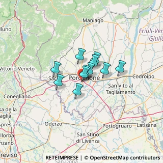 Mappa Via Don Carlo Fabris, 33170 Pordenone PN, Italia (7.22)