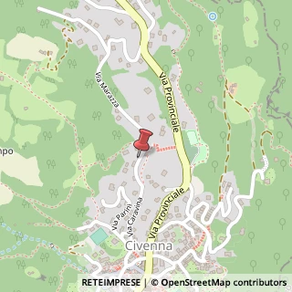 Mappa Via caravina 2, 22030 Bellagio, Como (Lombardia)