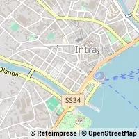 Kaart Verbania