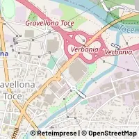Mapa Gravellona Toce