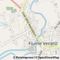 Hartă Fiume Veneto