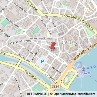 Mappa Piazza Don Minzoni, 28, 28921 Verbania, Verbano-Cusio-Ossola (Piemonte)