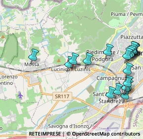 Mappa P.za S. Giorgio, 34170 Gorizia GO, Italia (2.5795)