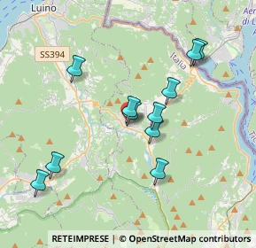 Mappa Sasso Morrone, 21035 Cunardo VA, Italia (3.41)