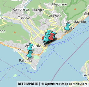 Mappa Intra Via Giovanni Canna, 28921 Pallanza VB, Italia (0.5535)