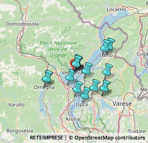 Mappa Via Palestro 23 c, 28921 Pallanza VB, Italia (9.39813)