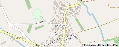 Mappa Bicinicco
