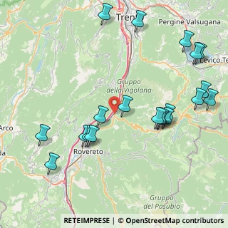 Mappa Via Valentini, 38060 Calliano TN, Italia (9.603)