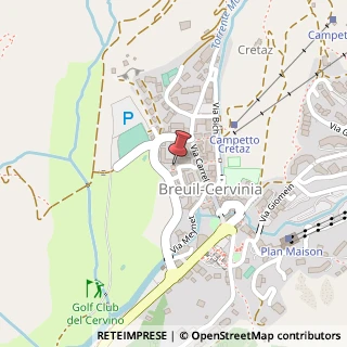 Mappa Strada Privata Interna, 64, 11021 Valtournenche, Aosta (Valle d'Aosta)