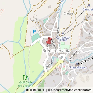 Mappa Strada Privata Interna, 64, 11021 Valtournenche, Aosta (Valle d'Aosta)