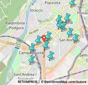 Mappa Via Vittorio Alfieri, 34170 Gorizia GO, Italia (0.91231)