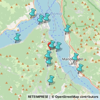 Mappa Via Frassi, 22030 Bellagio CO, Italia (4.01417)