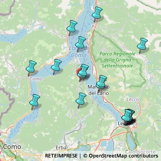 Mappa Via Frassi, 22030 Bellagio CO, Italia (9.696)