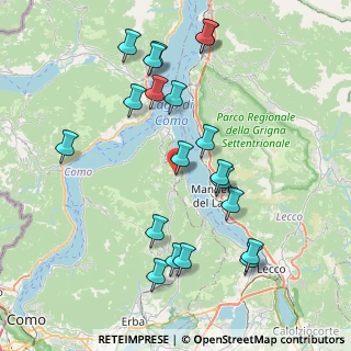 Mappa Via Frassi, 22030 Bellagio CO, Italia (8.3765)