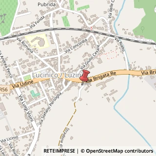 Mappa Via delle Vallette, 7, 34070 Gorizia, Gorizia (Friuli-Venezia Giulia)