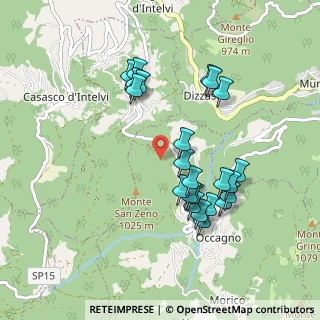 Mappa Via Santa Maria, 22020 Cerano D'intelvi CO, Italia (0.87826)