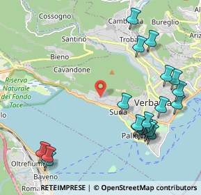 Mappa Via Venti Settembre, 28925 Verbania VB, Italia (2.496)