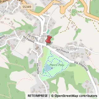 Mappa Via Villanova, 8, 38046 Lavarone, Trento (Trentino-Alto Adige)
