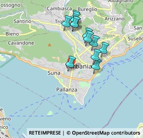 Mappa Via Nazario Sauro, 28922 Pallanza VB, Italia (1.61583)