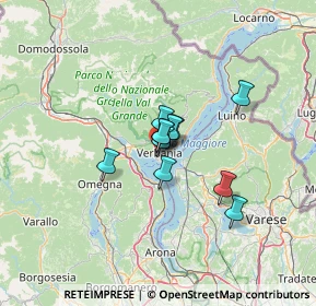 Mappa Via Nazario Sauro, 28922 Pallanza VB, Italia (7.29909)