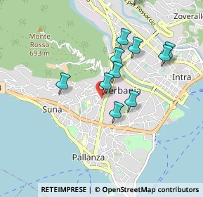 Mappa Via Nazario Sauro, 28922 Pallanza VB, Italia (0.84091)