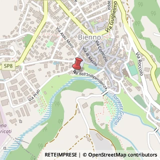 Mappa Via dell'Indipendenza, 5, 25040 Bienno, Brescia (Lombardia)